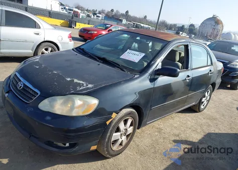 2005 Toyota Corolla Le z USA, uszkodzony, nr VIN 1NXBR30EX5Z526367